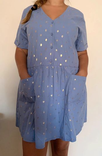 Très belle robe ample en 100% coton