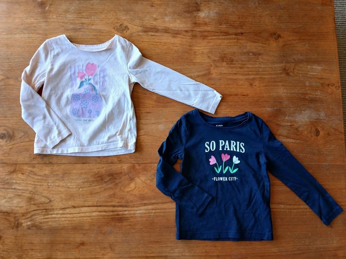 Lot deux tshirts ML