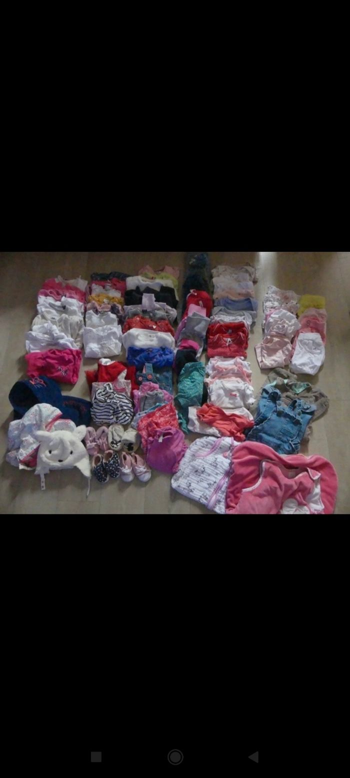 Lot vêtements fille 9mois