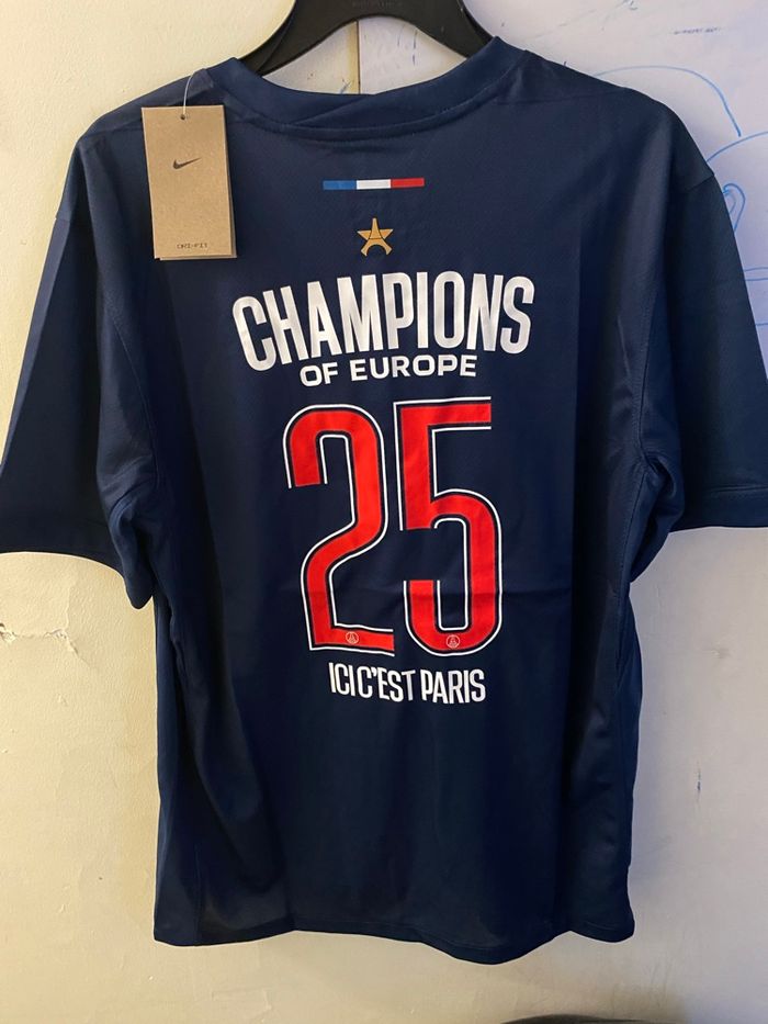 Maillot PSG LDC étoile - photo numéro 2