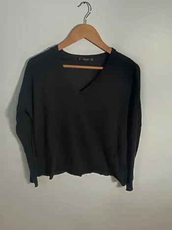C10 pull noir Mango L