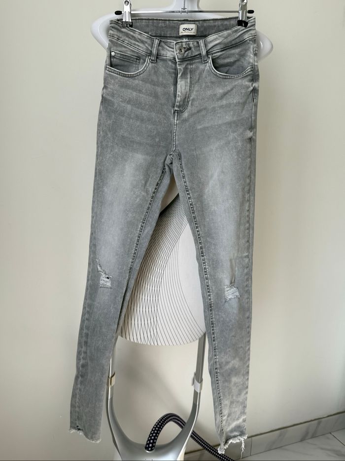 ONLY – Jean onlblush taille haute skinny fit – Taille 36