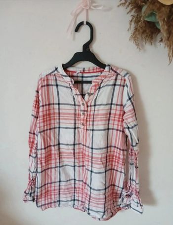 Blouse à carreaux 