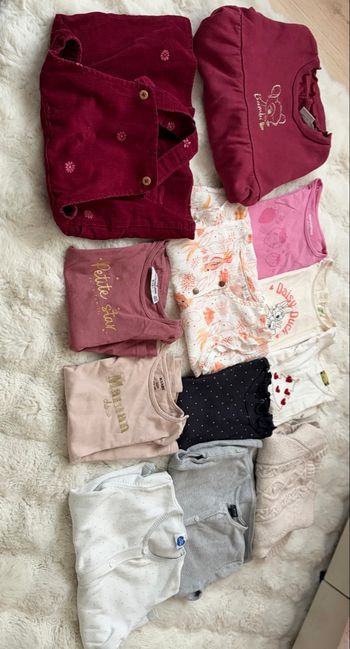 Lot vêtements 