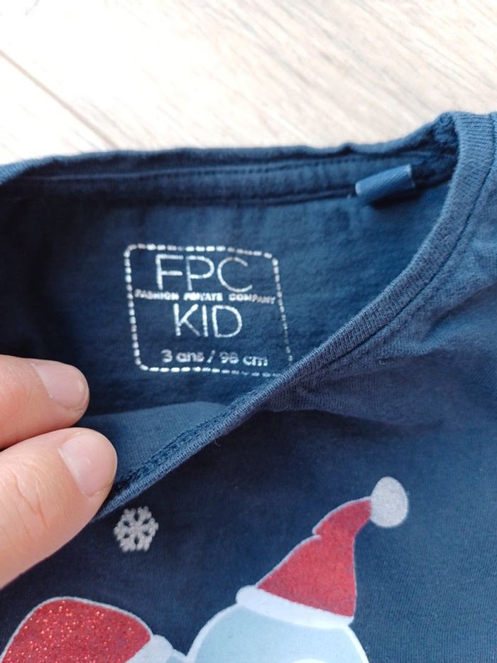 T-shirt 2ans Noël - photo numéro 3