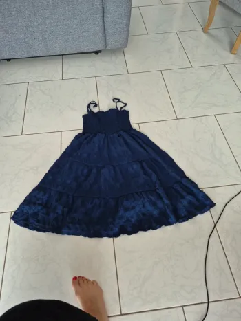 Robe bleue
