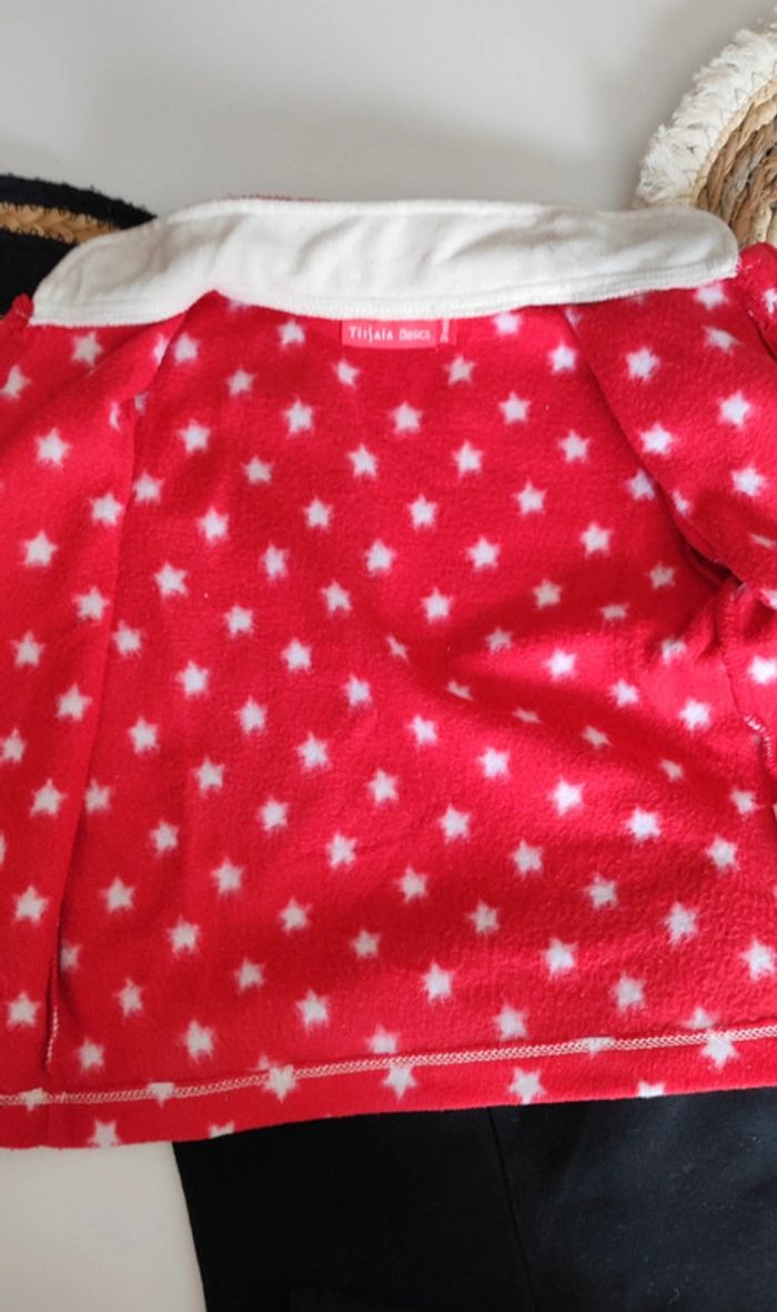 Veste gilet polaire étoilé 🌟 bébé fille mi saison printemps automne et hiver - photo numéro 2