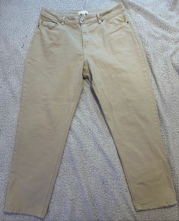 Jean femme H&M beige