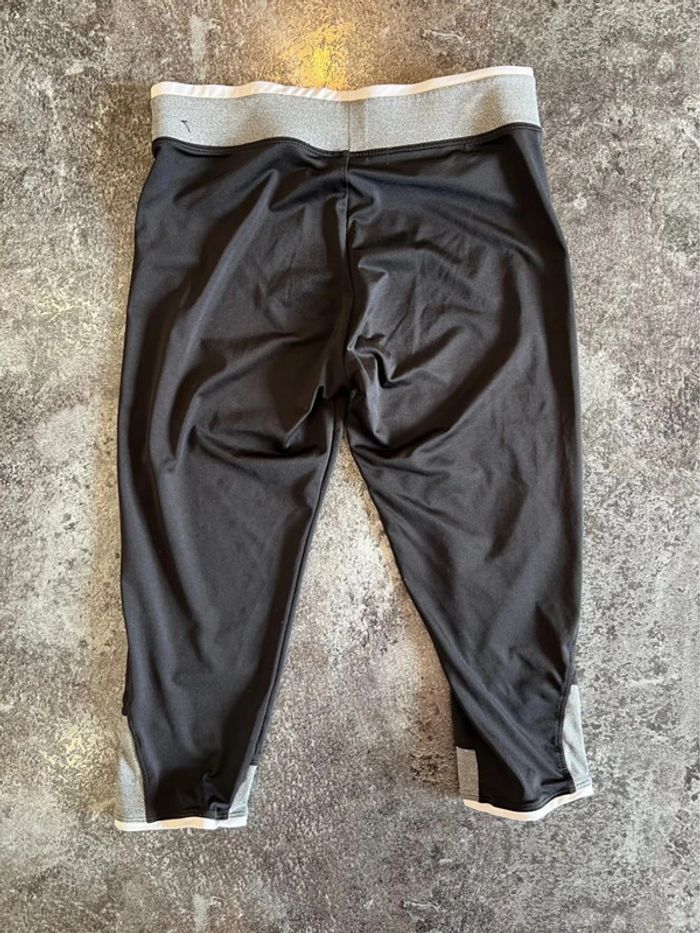 Lot 2 legging 3/4 femme Domyos taille S Set women leggings Lotto leggings donna 2er Damen Leggings - photo numéro 3