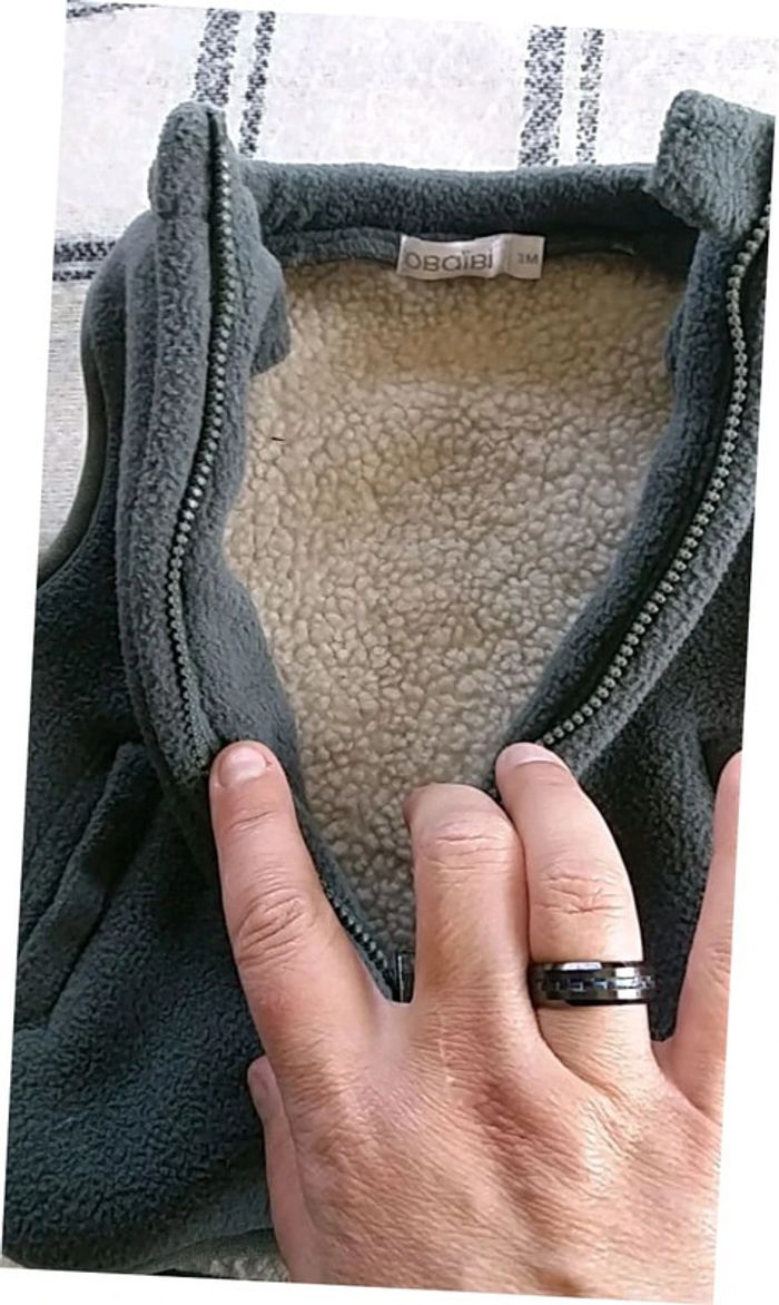 Gilet garçon taille 3 mois - photo numéro 2