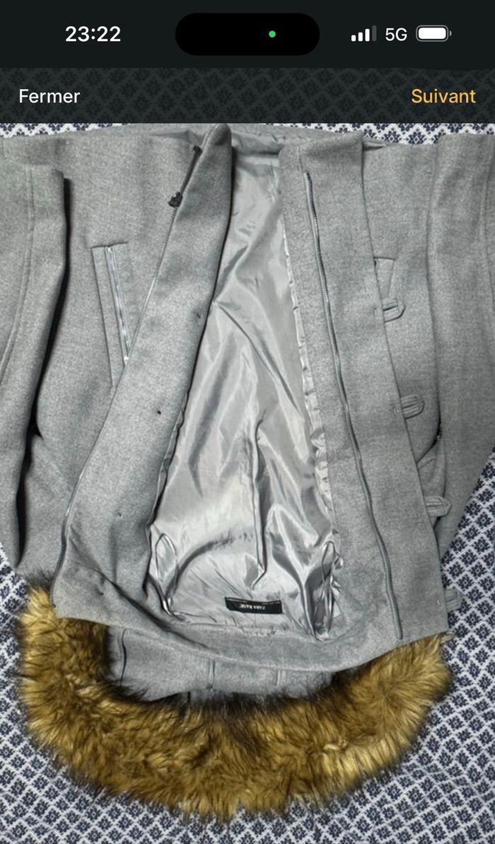 Manteau à capuche Zara - photo numéro 3