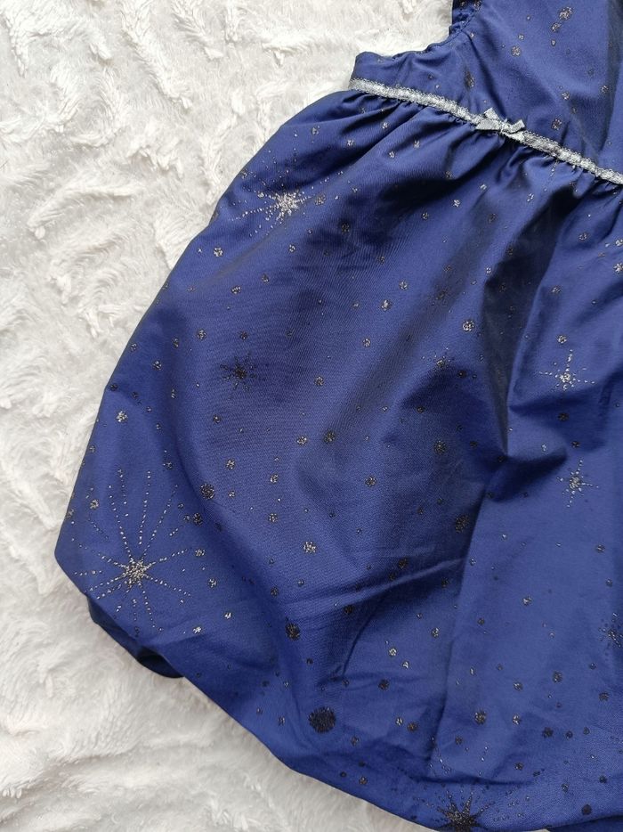 Robe de fête style boule anniversaire mariage Noël Fille 12 mois étoile Orchestra Pomme Framboise - photo numéro 4