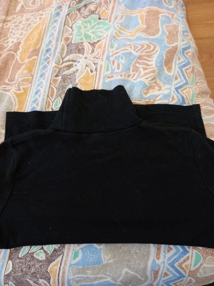 Sous pull 10ans noir - photo numéro 5
