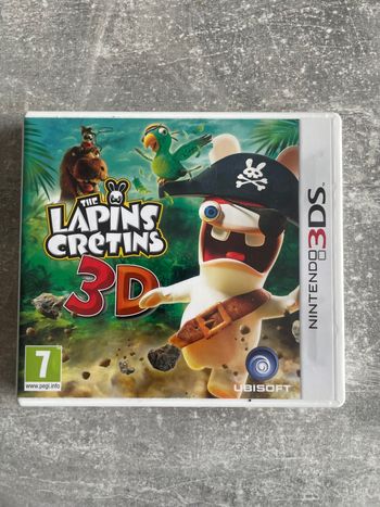 Jeu pour Nintendo 3DS, Les lapins crétins 3D en français.