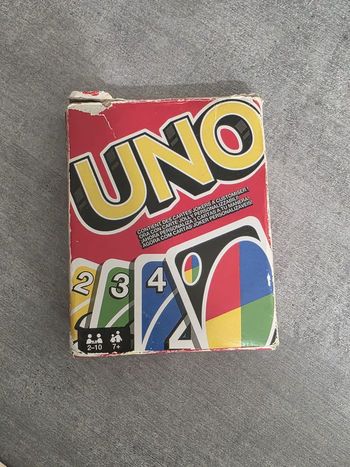 Jeu de cartes Uno Mattel
