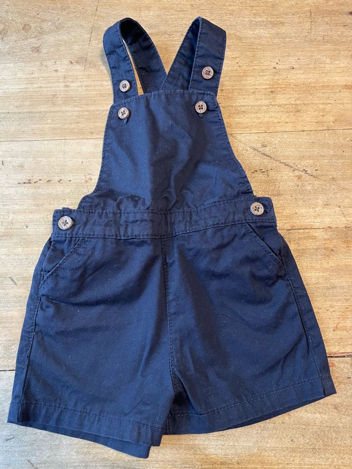 Salopette short bébé