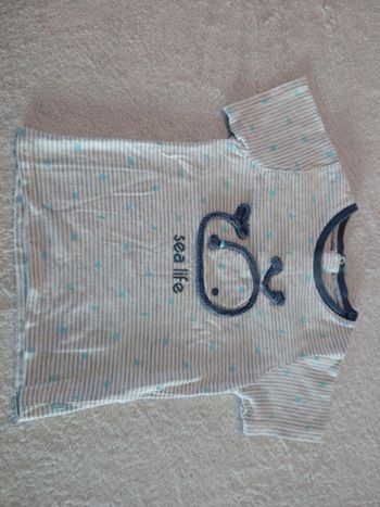 Tee-shirt Obaïbi 12-18 mois (réf perso G11)(familleac72)