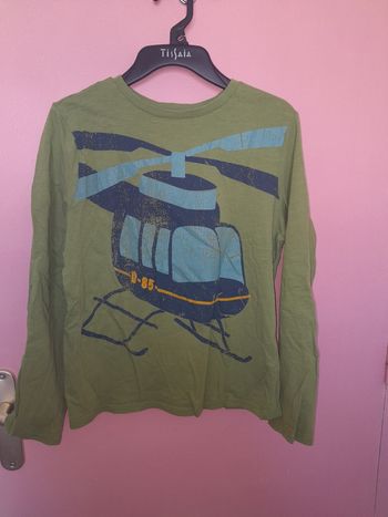 Maillot garçon vert taille 12 ans