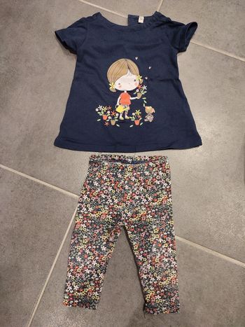 Ensemble legging et t-shirt