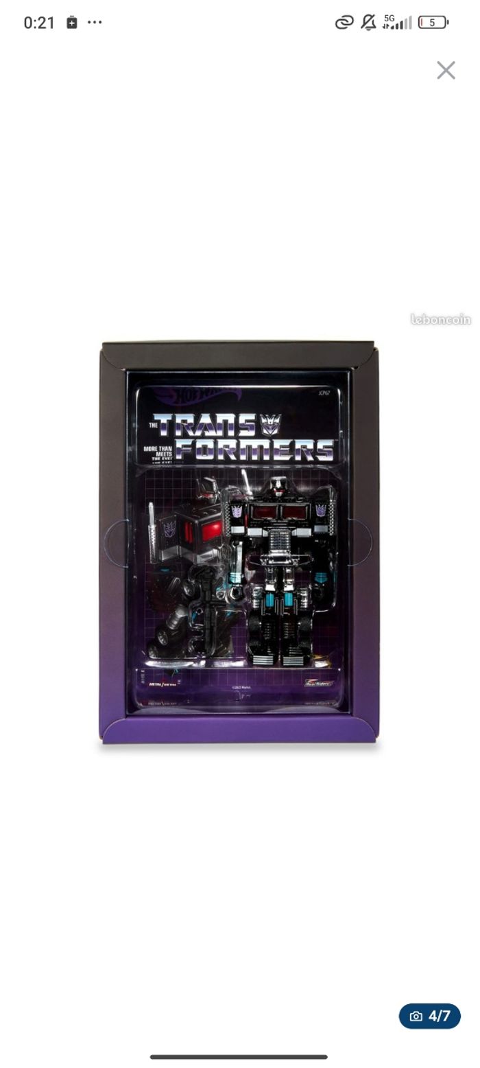 Hot Wheels x Mattel Némésis Prime Collector - photo numéro 4