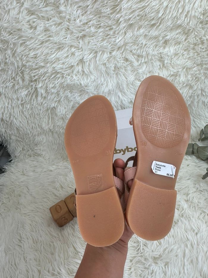 Paire de sandales rose Babybotte taille 31 - photo numéro 6