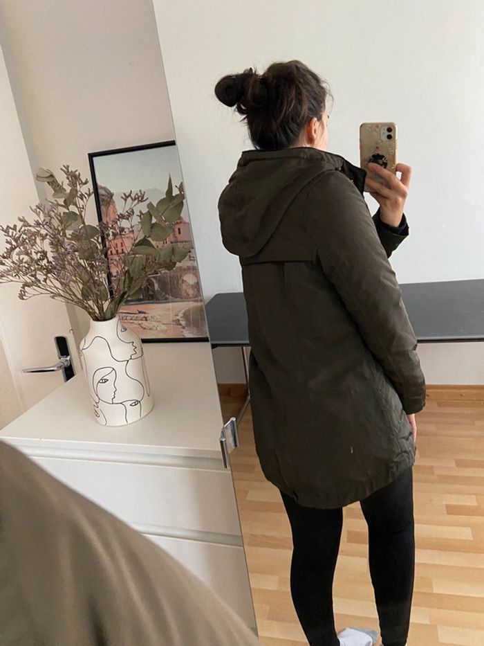 Veste d’hiver kaki / Taille 3 - photo numéro 4