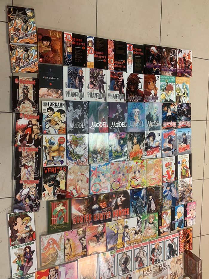 Lot de 126 Mangas pas de double - photo numéro 2