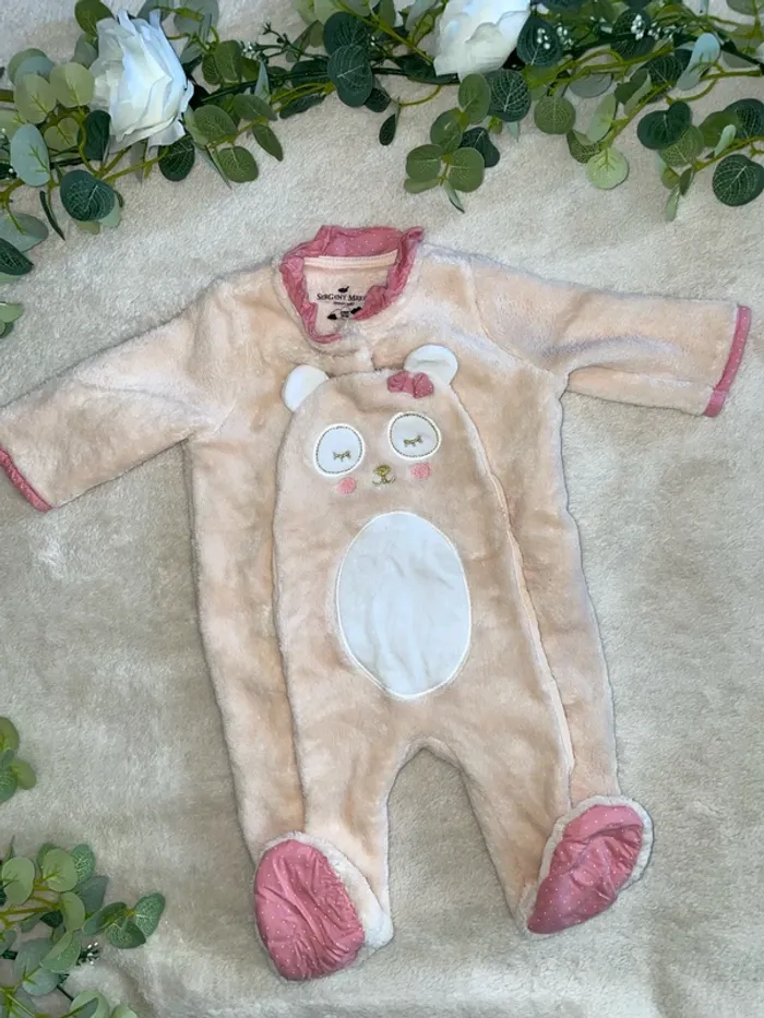 Combinaison/pyjama chaud 3 mois/ 59cm Sergent major