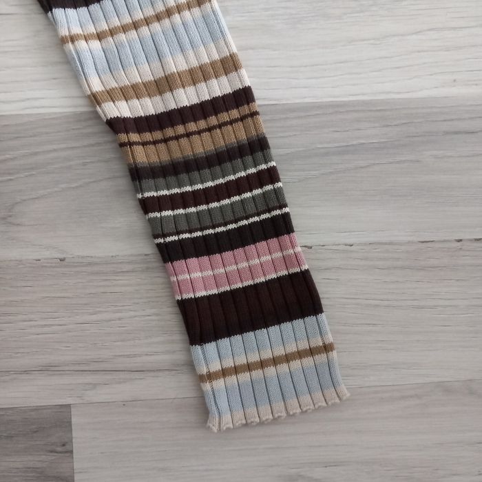 Pull femme à col roulé à rayures Pure  & Simple taille M - photo numéro 5