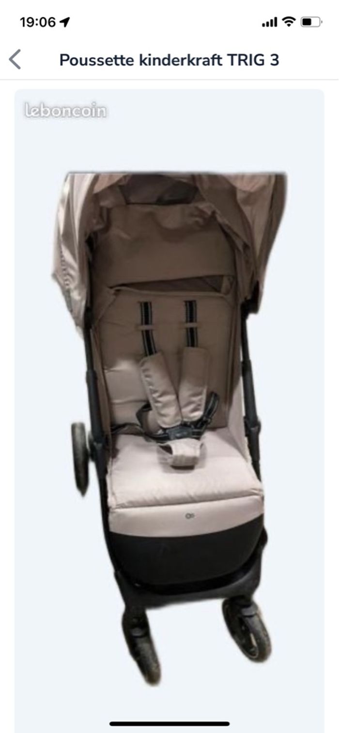 Poussette kinderkraft TRIG 3 - photo numéro 3