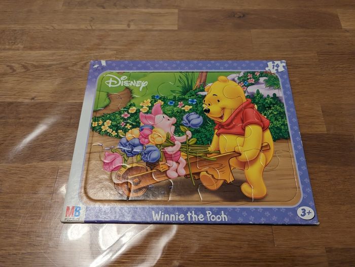 Puzzle Winnie l'ourson Disney 14 pièces