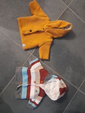 Lot 2 manteaux naissance-1mois