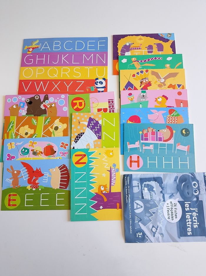 J'écris les lettres la petite école Nathan complet - photo numéro 3
