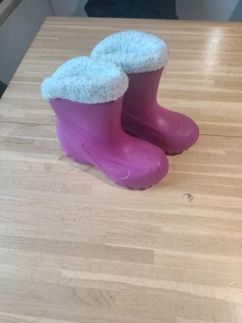 Après ski rose fuchsia