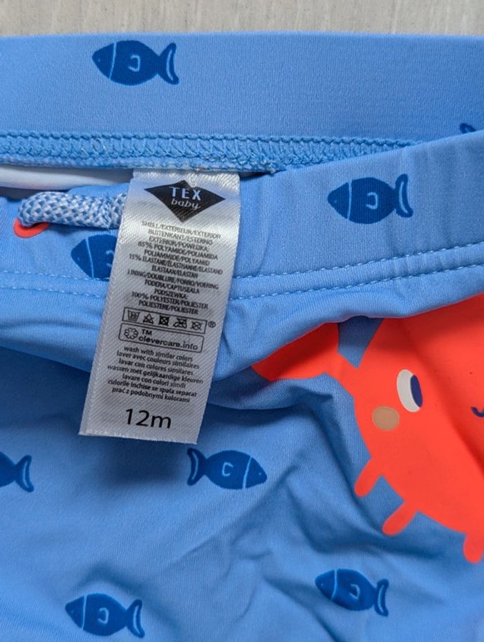 Lot 3 maillot de bain 12mois 2 maillot anti UV 50+ - photo numéro 4