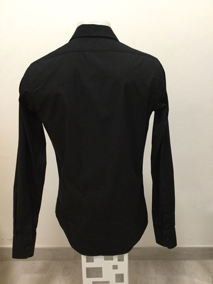 Chemise noire homme Zara - photo numéro 2