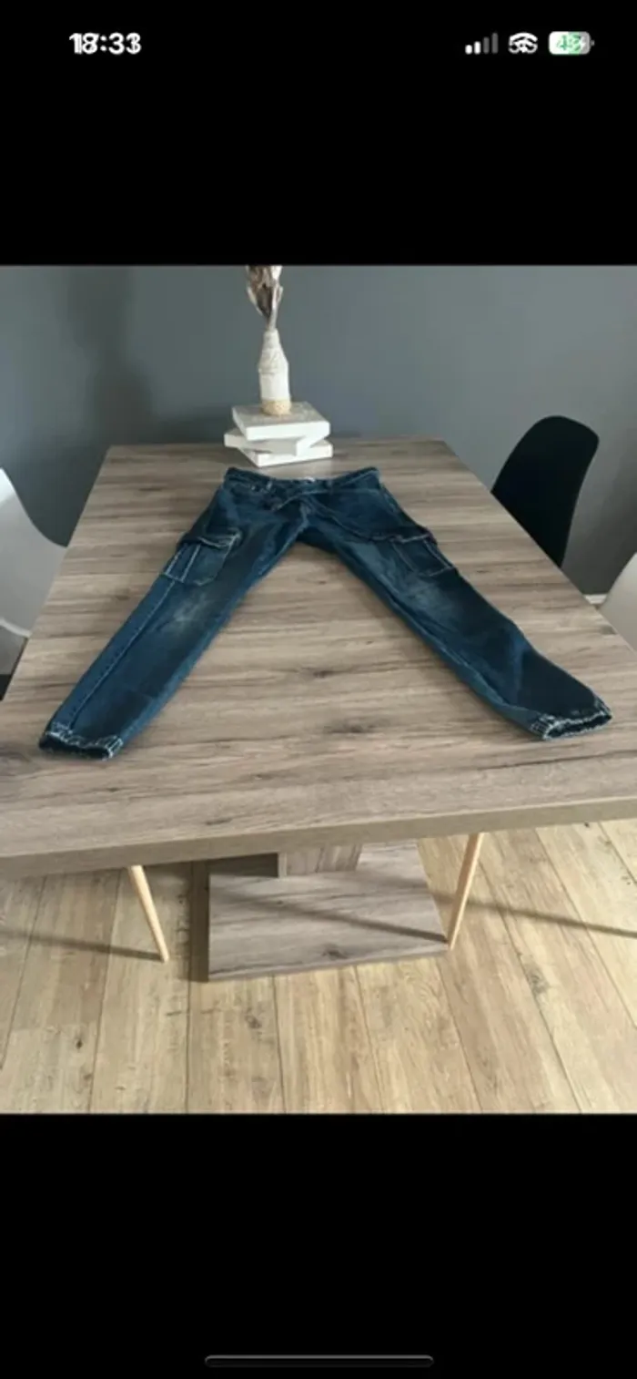 Jean cargo S – parfait pour la rentrée