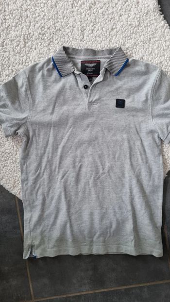 Polo t shirt homme Aston Martin voiture S 36 gris parfait
