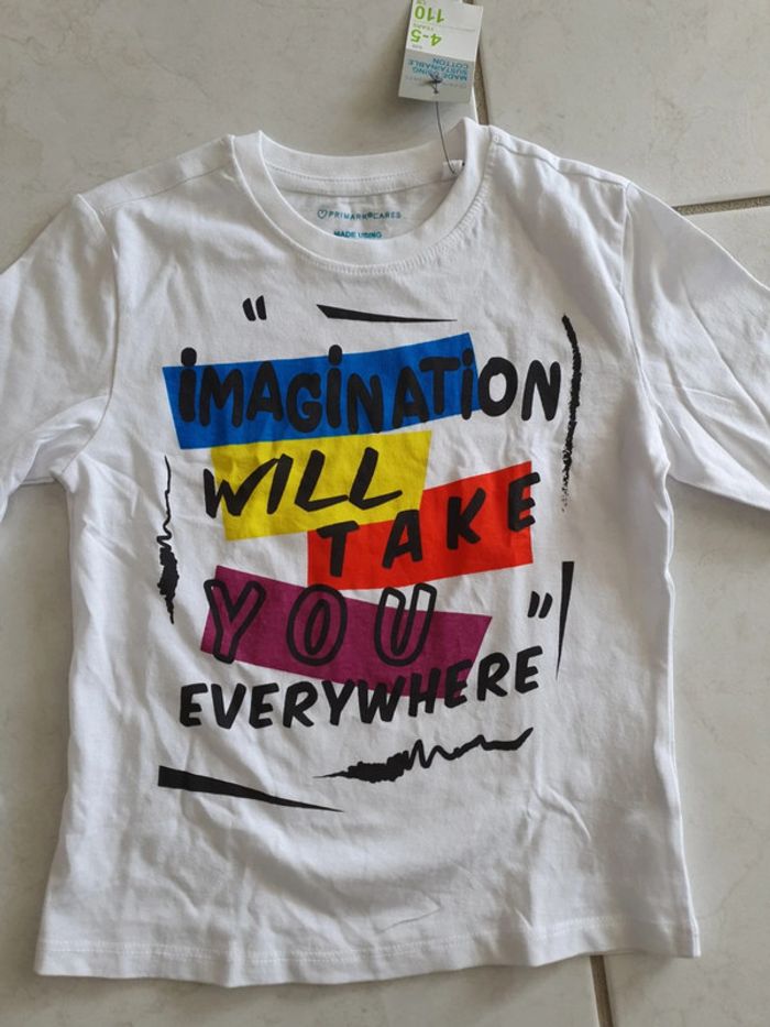 T-shirt ml garçon 4/5 ans Neuf LC - photo numéro 3