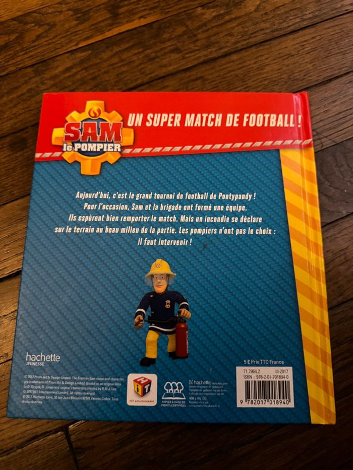 Livre sam le pompier - photo numéro 3