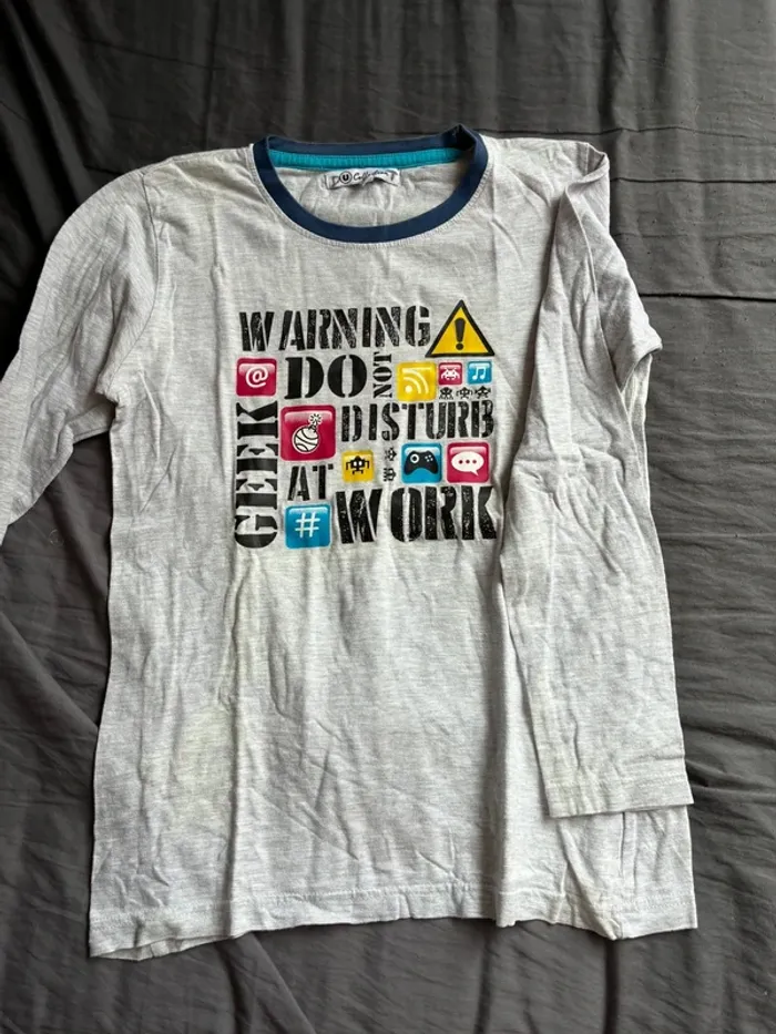 Haut de pyjama 12 ans