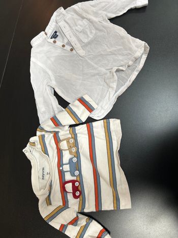 Lot de 2 hauts 6 mois