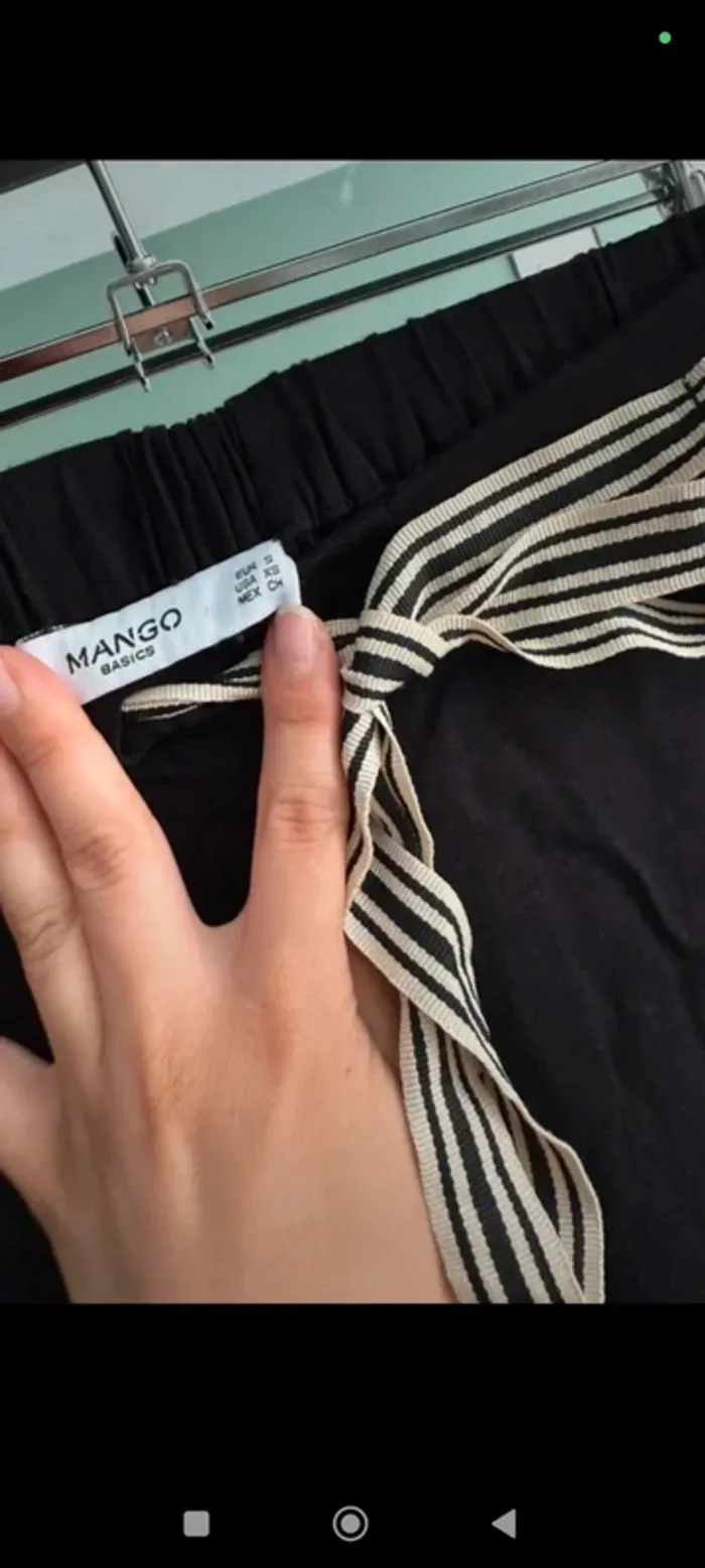 Pantalon noir Mango S - photo numéro 4