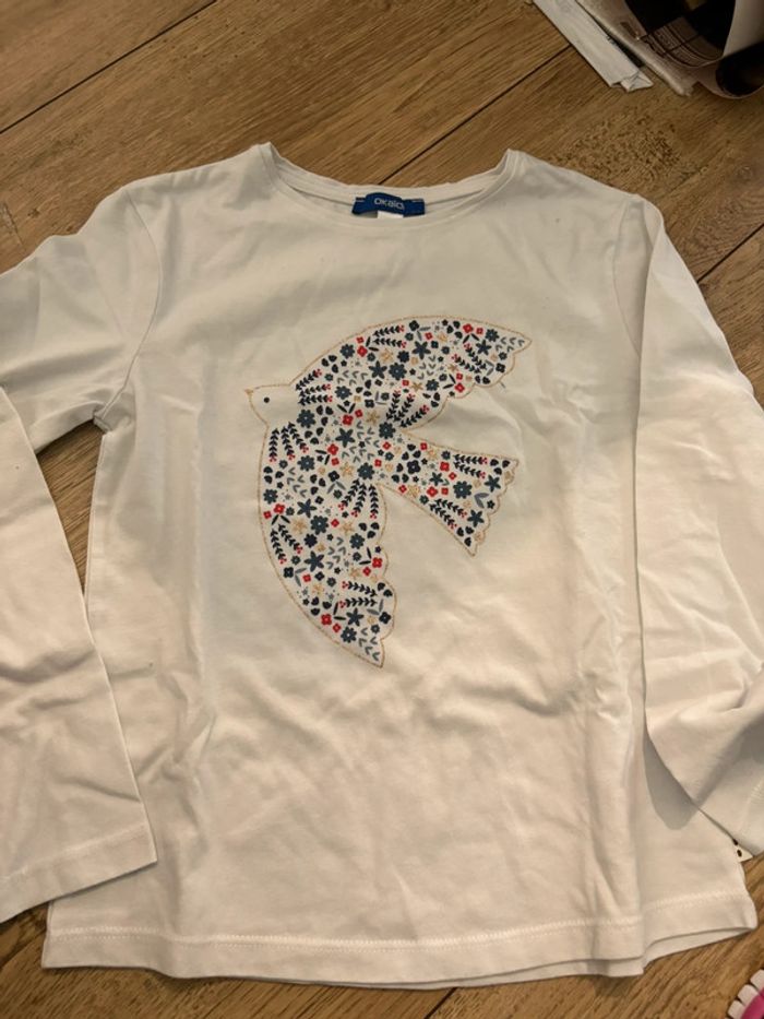 T-shirt manches longues 8 ans
