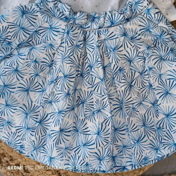 🌸 Ensemble Okaïdi fille – Taille 4 ans / 104 cm 💙🤍 - photo numéro 2