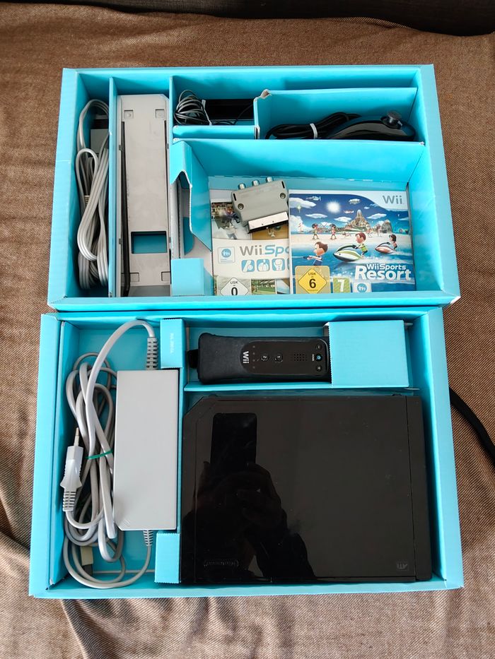 wii noir en boite pack sports resort - photo numéro 5