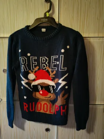 Pull de Noël garçon 9 ans