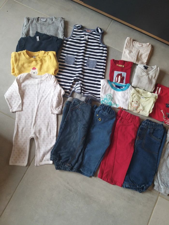 Lot de vêtements garçon en 6 mois - photo numéro 3