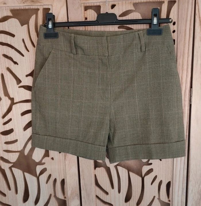 Short à carreaux de tailleur Taille 38 Naf Naf - photo numéro 3