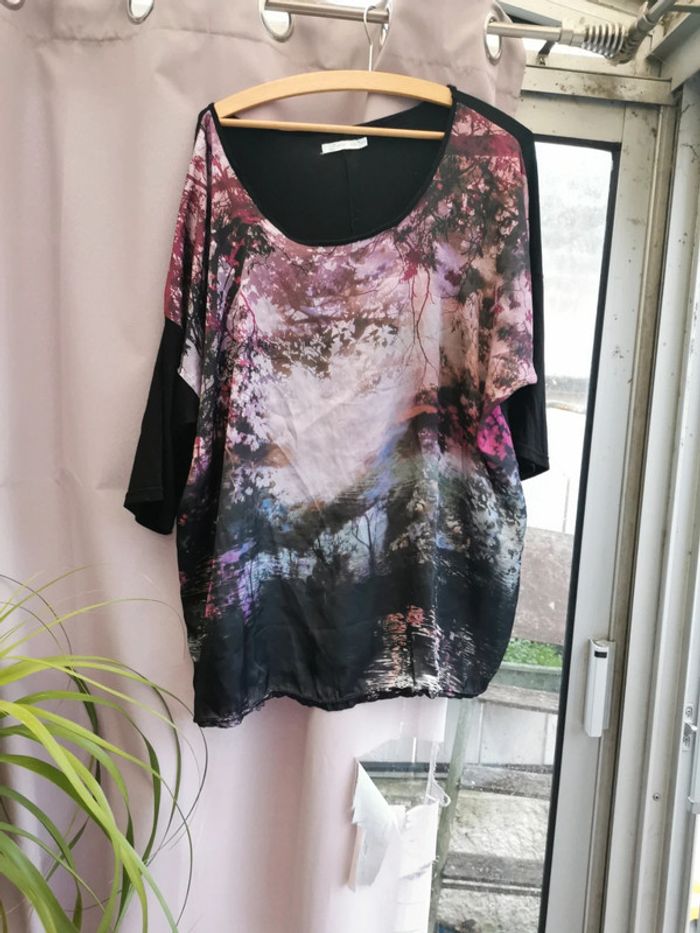 Jolie blouse tuniques Pulp by Gemo t 50 /52 - photo numéro 6